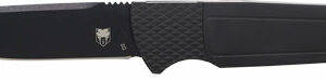 COBRATEC VIPER AUTO FOLDER - 3.12" BLACK/SATIN D2 BLK BLADE