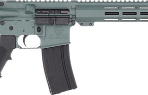 GLFA AR15 RIFLE 223 WYLDE - 16" NIT BBL CHARCOAL GREEN