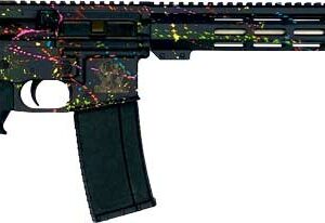 GLFA AR15 SPLATTER 223 WYLDE - 16" S/S BBL BLACK SPLATTER