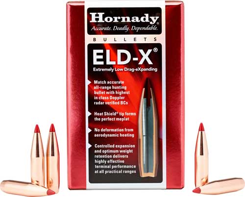 HORNADY BULLETS 6MM .243 - 90GR. ELD-X 100CT 25BX/CS