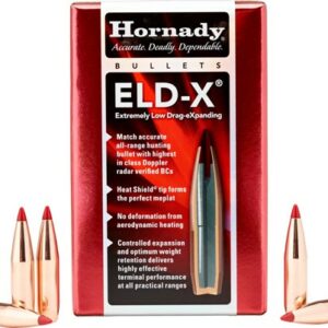 HORNADY BULLETS 6MM .243 - 103GR. ELD-X 100CT 25BX/CS