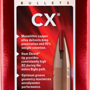 HORNADY BULLETS 30 CAL .308 - 165GR CX 50CT 25BX/CS