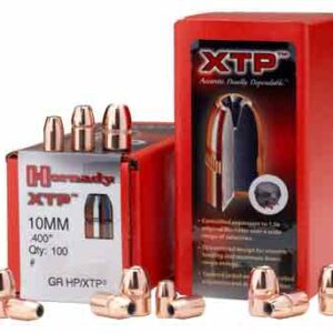 HORNADY BULLETS 10MM .400 CAL - 180GR XTP 100CT 15BX/CS