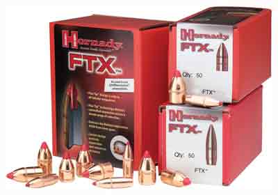 HORNADY BULLETS 44 CAL .430 - 225GR FTX 100CT 15BX/CS