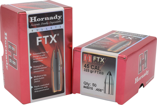 HORNADY BULLETS 45 CAL .458 - 325GR FTX 50CT 15BX/CS - Image 2