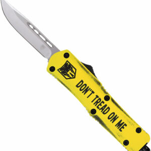 COBRATEC MEDIUM FS3 OTF DON'T - TREAD ON ME 3" DROP POINT