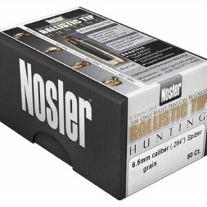 NOSLER BULLETS 6.5MM .264 - 100GR BALLISTIC TIP 50CT