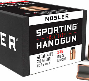 NOSLER BULLETS 41 CAL .410 - 210GR JHP 100CT