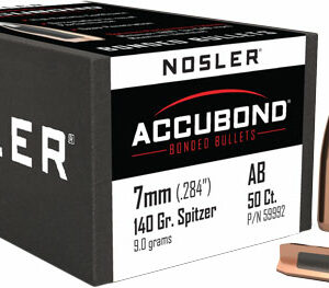 NOSLER BULLETS 7MM .284 - 140GR ACCUBOND 50CT