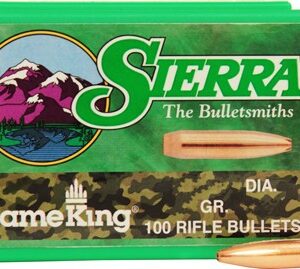 SIERRA BULLETS .270 CAL .277 - 140GR HP-BT GAMEKING 100CT