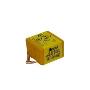Berger Match Grade Target Bullets 6mm .243" 68 gr FB TARGET 100/box