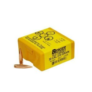 Berger Match Grade Target Bullets .30 cal .308" 210 gr VLD TARGET 100/box