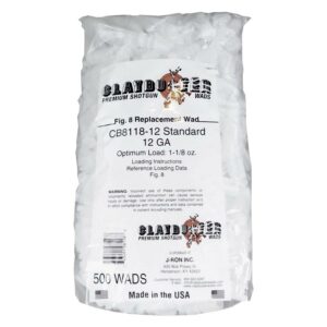 Claybuster Shotshell Wads - 12 ga 1-1/8 oz Replaces WAA12 500/pk