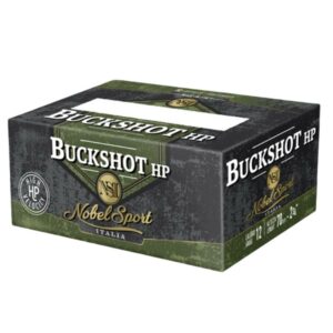 Noble Sport Plumbum Buckshot Shotshells 12 ga 2-3/4" 27 pellet 1325 fps #4 10/ct