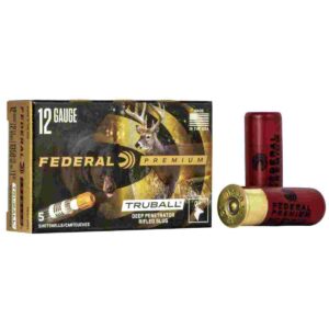 Federal Premium Vital-Shok TruBall Deep Penetrator Rifled Slug 12 ga 2 3/4" 1 oz - 5/box