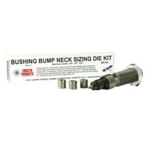 Forster Bushing Bump Neck Sizing Die Kit 6.5 PRC with 3 Neck Bushings