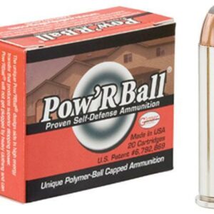 Glaser Pow'RBall Handgun Ammunition  .357 Mag 100 gr JHP 1450 fps 20/box