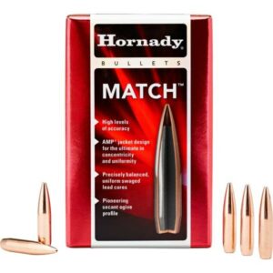 Hornady Match Bullets .308 Win .308" 155 gr BTHP 100/box