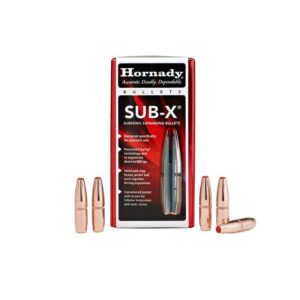 Hornady Sub-X Subsonic Expanding Bullets 35 Cal 357 250 gr Sub-X 100/ct