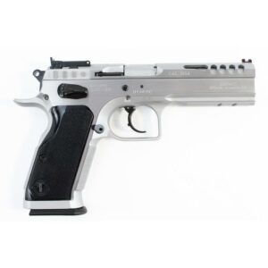 IFG Tanfoglio Defiant Stock Master 9mm Luger 17rd(2) 4.75" Barrel Hard Chrome