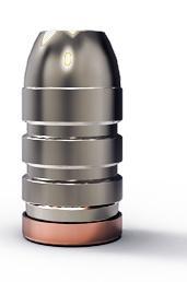 Lee Round Flat Nose Rifle Mould - Double Cavity (Handles Included) .309" 113 gr