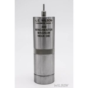 Wilson Stainless Neck Sizing Die Interchangeable Bushing Type 6.5 PRC Bushing Sold Separately