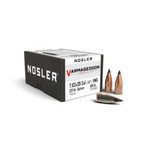 Nosler Varmageddon Rifle Bullets 7.62x39 .310" 123 gr FB-TIPPED 100/ct