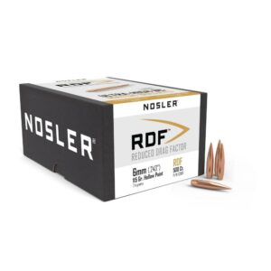 Nosler RDF Rifle Bullets 6mm .308" 115 gr HPBT 500/ct