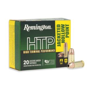 Remington HTP Handgun Ammunition 9mm Luger 147gr JHP 990 fps 20/ct