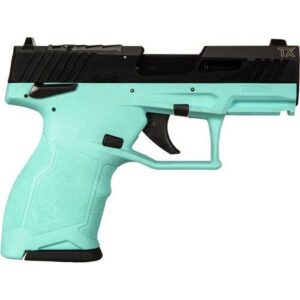 Taurus TX22 Compact Handgun .22 LR 10rd Magazines (2) 3.6" Barrel Cyan and Black