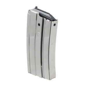 Ruger Mini-14 Rifle Magazine Nickel 5.56 NATO/.223 Rem 20/rd