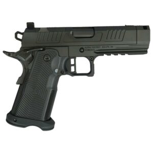 Alpha Foxtrot AF1911-Romulus Handgun 9mm Luger 17rd (1) & 20rd (1) Magazine 3.5" Compensated Threaded Barrel Black RMSC Cut