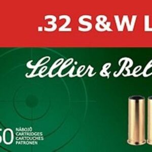 Sellier & Bellot Pistol & Revolver Ammo .32 S&W Long 100 gr WC 50/box