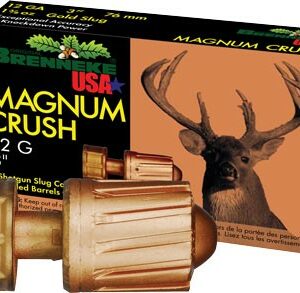 BRENNEKE USA MAGNUM CRUSH 12GA - 3" 1-1/2OZ SLUG 5RD 50BX/CS