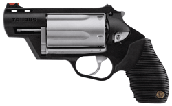 TAURUS JUDGE PD 45LC/410 - 2"BBL. 5-SHOT SS/POLY RUBBER