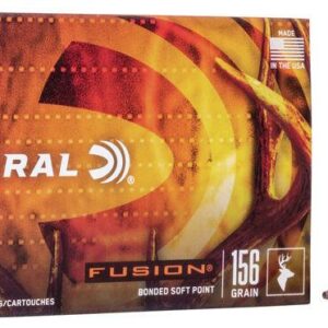 Federal Fusion Rifle Ammuniton 6.5x55 Swedish Mauser 156gr SP 2500 fps 20/ct
