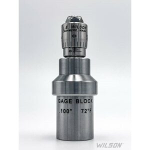 L.E. Wilson Case Case Gage Depth Micrometer