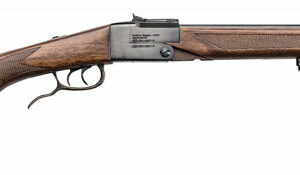 CHIAPPA DOUBLE BADGER O/U - 22WMR & 410 BLUED WOOD