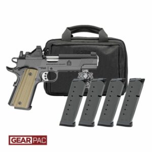 SPRINGFIELD 1911 OPERATOR AOS - 9MM 5" 9RD 4 MAGS GEAR PAC