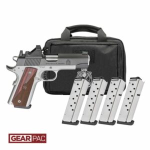 SPRINGFIELD 1911 RONIN 45 ACP - 4.25" 8RD 4 MAGS GEAR PAC