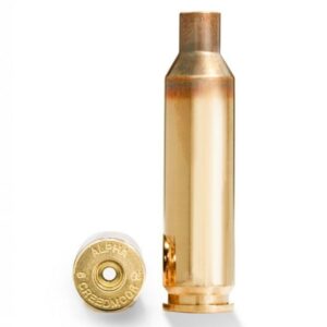 Alpha Munitions Ultra Premium Unprimed Brass Cartridge Cases 6mm Creedmoor - Small Rifle Primer 100/Box