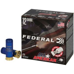 Federal All American Shotshells 12ga 2-3/4" 1-1/8oz 1145 fps #7.5 25/ct