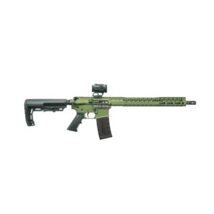 Black Rain Ordnance BRO Spec 15 w/Zerotech Trace Red Dot Rifle 5.56mm 30rd Magazine(1) 16" Barrel Bullfrog Finish