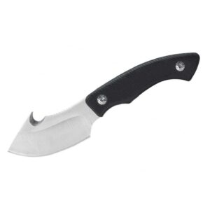 ABKT Elite Grunt Fixed Knife 3" Guthook Blade Black