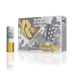 Rio Royal Buck Low Recoil 12 ga 2 3/4" #00 1200 fps 5/ct