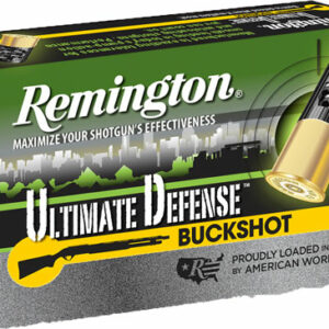 REMINGTON ULTIMATE DEFENSE - 12GA 3" 00 BUCK 5RD 20BX/CS