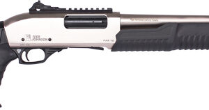 IVER JOHNSON PUMP 12GA 3" 18" - NICKEL QD PISTOL GRIP STOCK