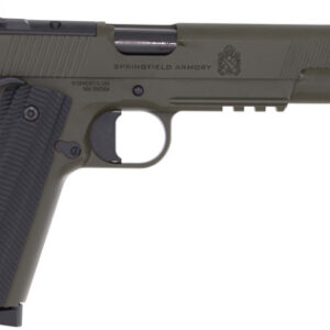 SPRINGFIELD 1911 OPERATOR AOS - 45 ACP 5" 8RD GREEN THREADED