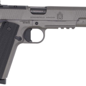 SPRINGFIELD 1911 OPERATOR AOS - 45 ACP 5" 8RD GRAY THREADED