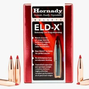 HORNADY BULLETS 25CAL. .257 - 128GR. ELD-X 100CT 25BX/CS